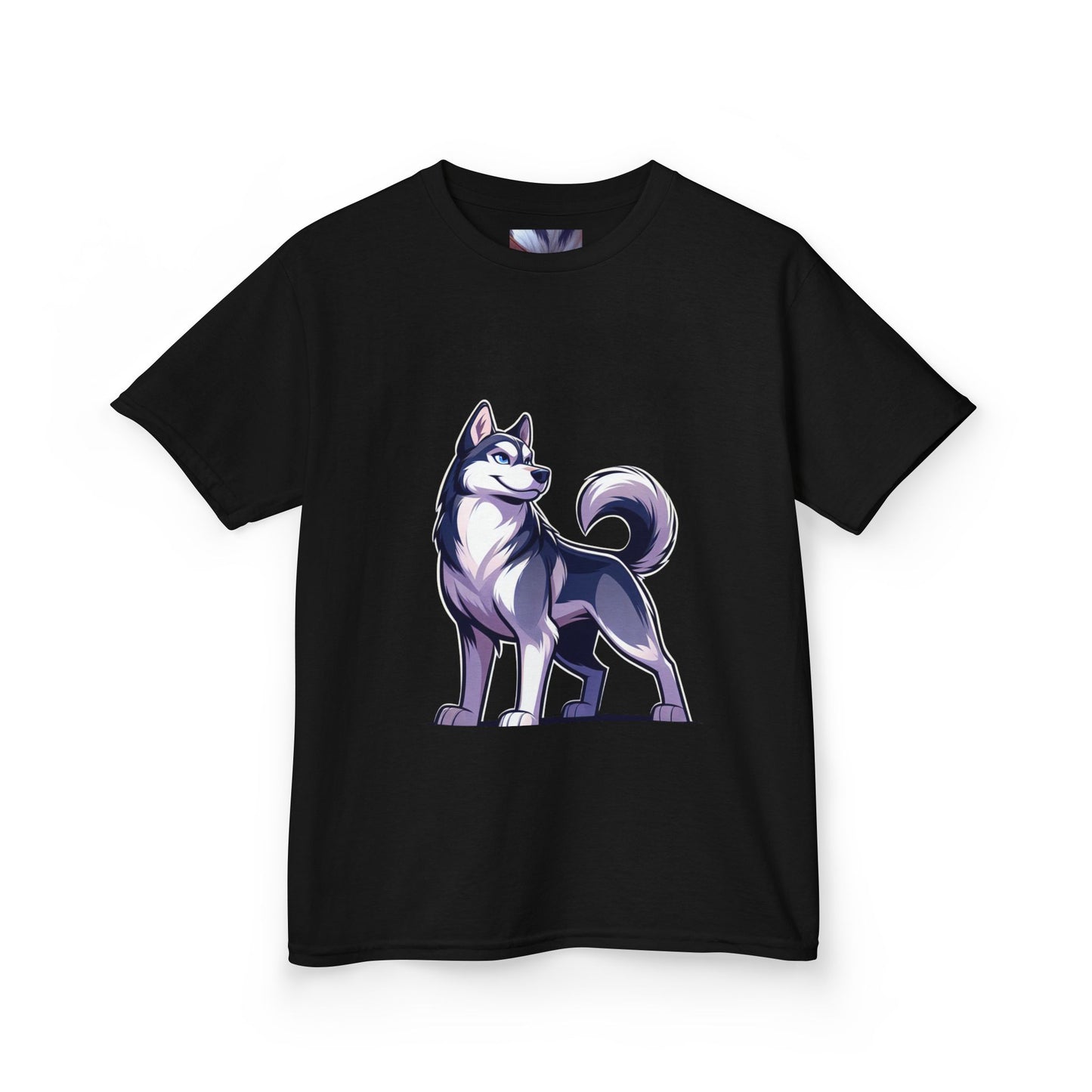 Kids Siberian Husky Tee - Fun Sports Design for Animal Lovers